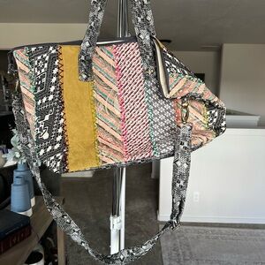 Multicolor Patterned Women's Bag